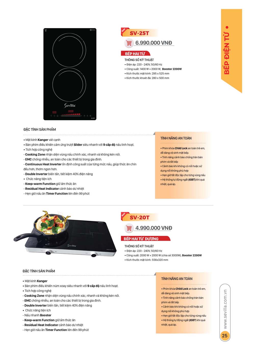 Catalogue Thiet bi nha bep SEVILLA 2024 13 1