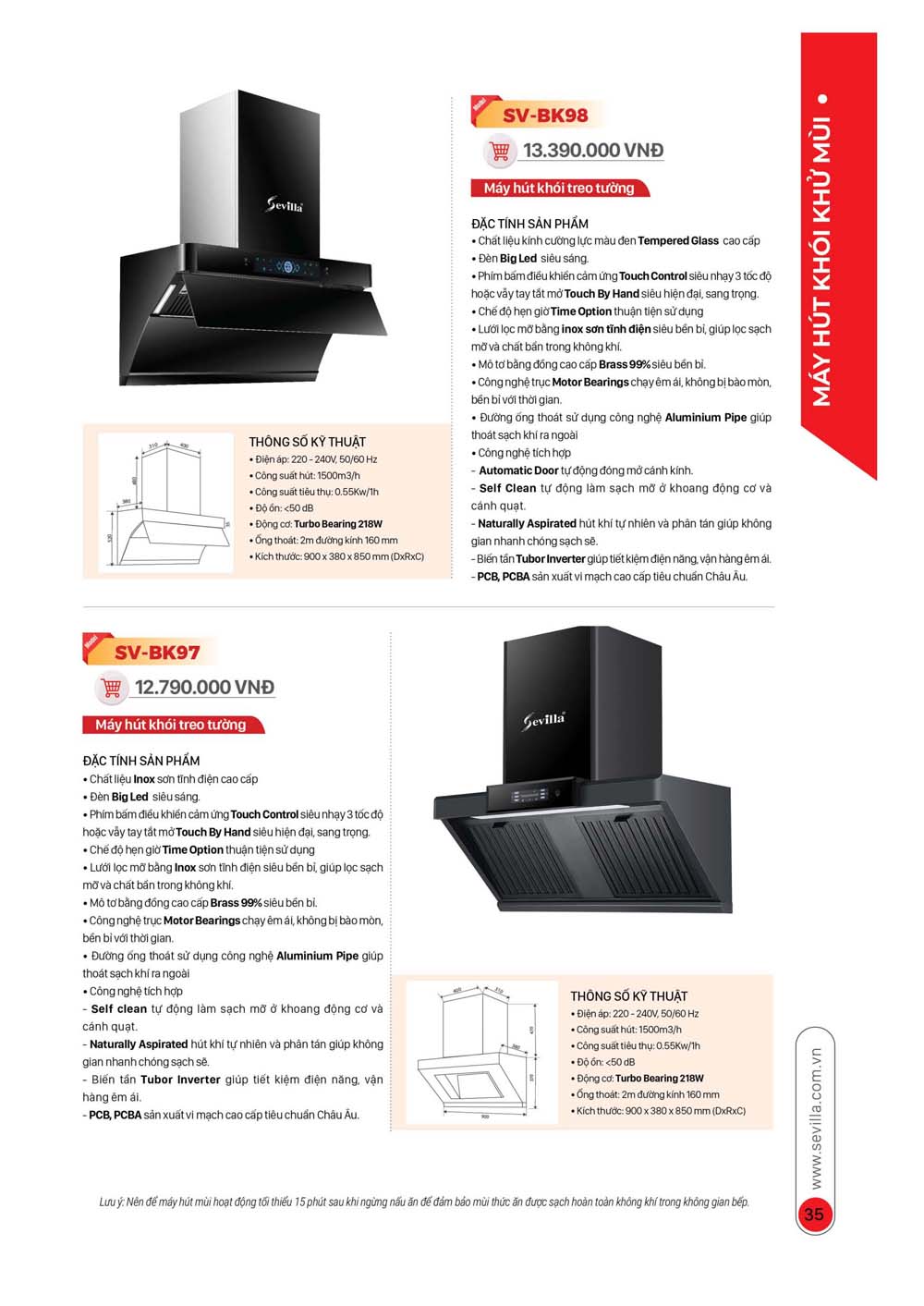 Catalogue Thiet bi nha bep SEVILLA 2024 18 1