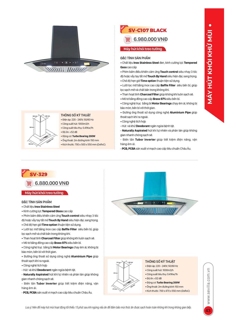 Catalogue Thiet bi nha bep SEVILLA 2024 22 1