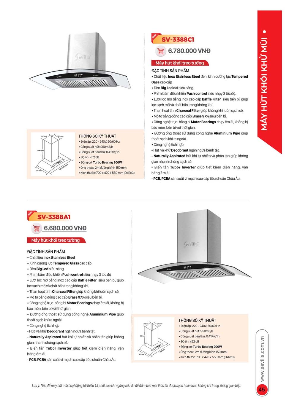 Catalogue Thiet bi nha bep SEVILLA 2024 23 1