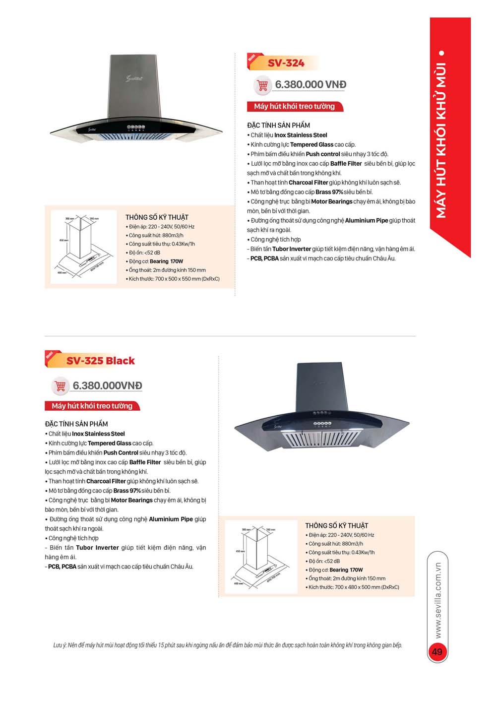 Catalogue Thiet bi nha bep SEVILLA 2024 25 1