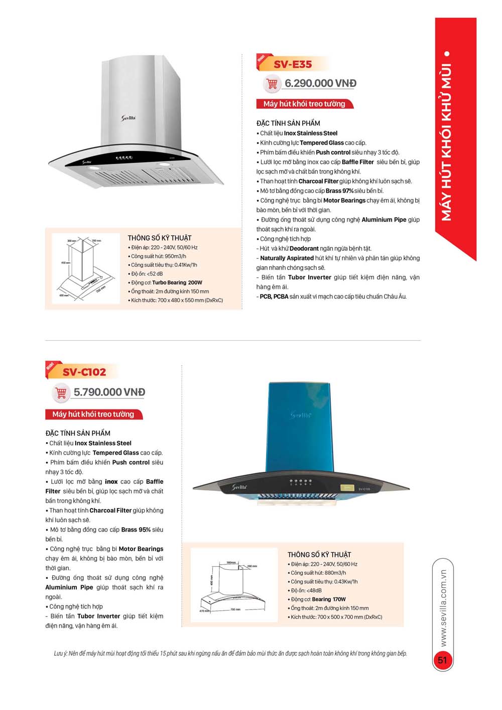 Catalogue Thiet bi nha bep SEVILLA 2024 26 1