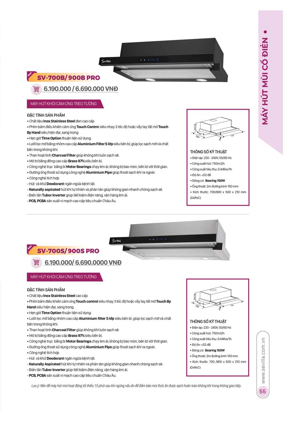 Catalogue Thiet bi nha bep SEVILLA 2024 28 1