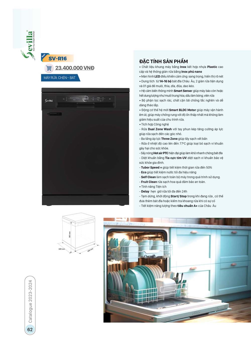 Catalogue Thiet bi nha bep SEVILLA 2024 32