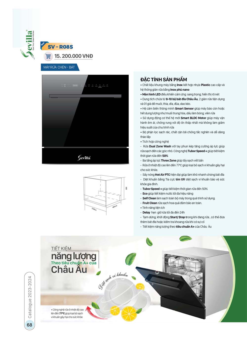 Catalogue Thiet bi nha bep SEVILLA 2024 35