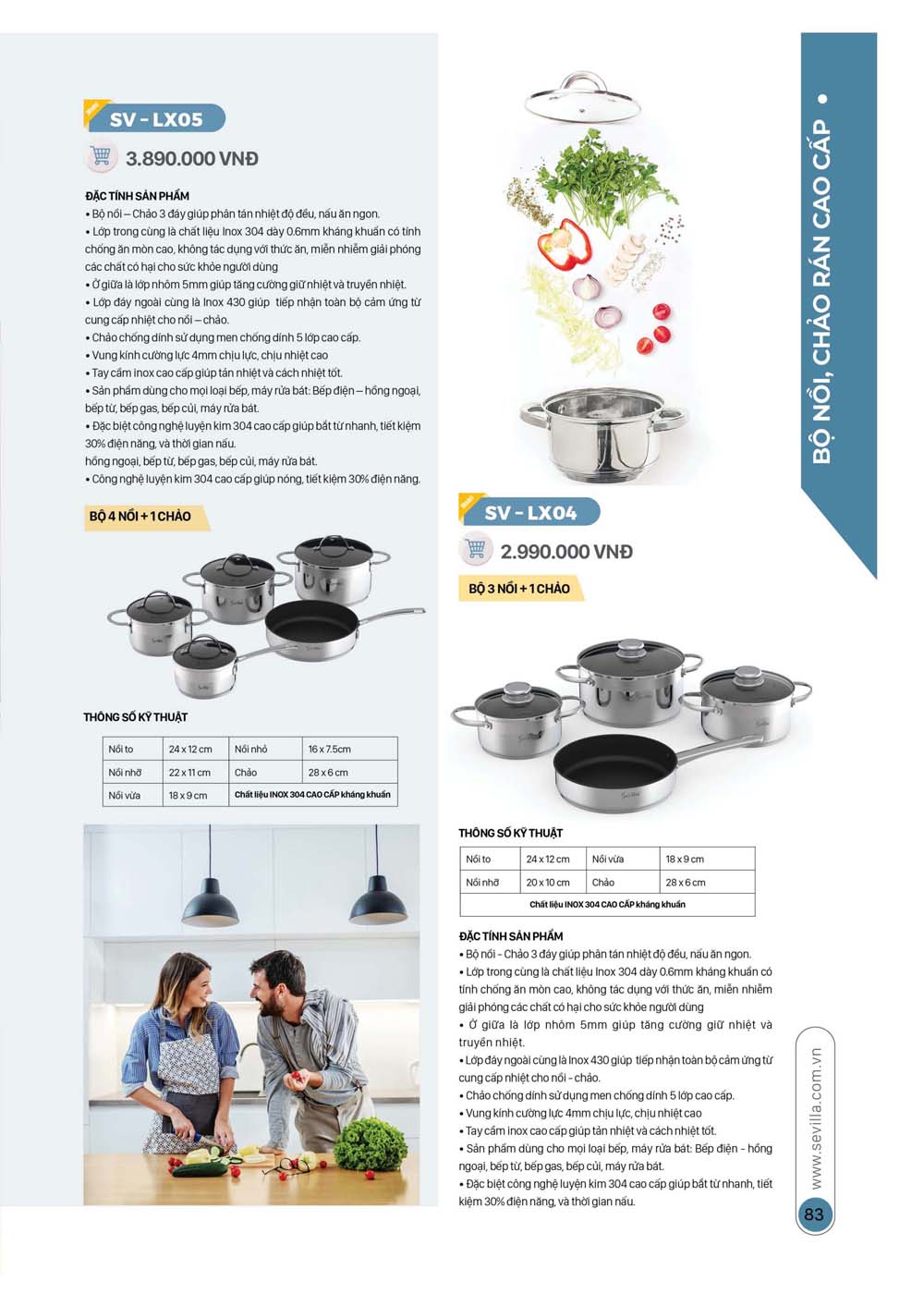 Catalogue Thiet bi nha bep SEVILLA 2024 42 1