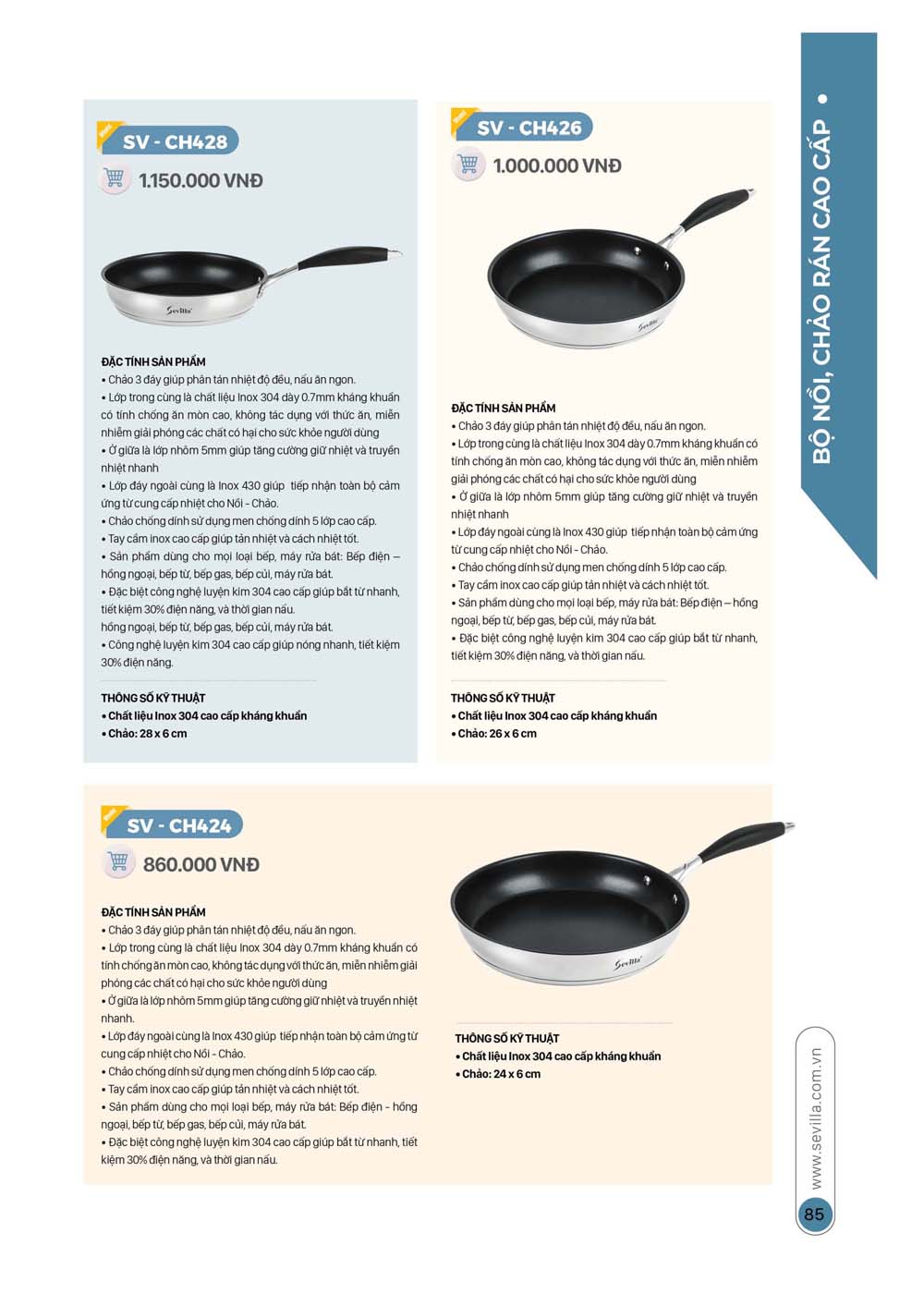 Catalogue Thiet bi nha bep SEVILLA 2024 43 1