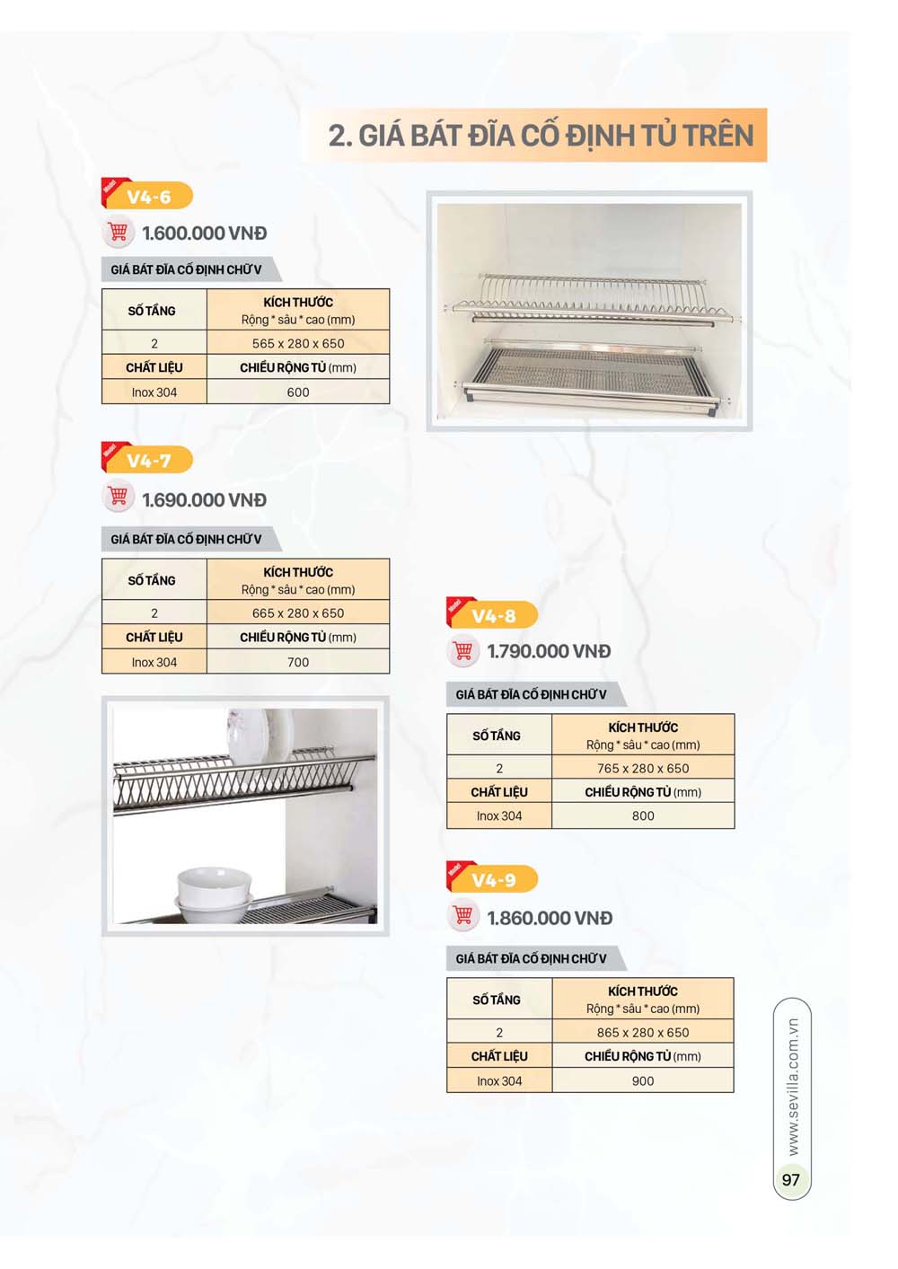 Catalogue Thiet bi nha bep SEVILLA 2024 49 1