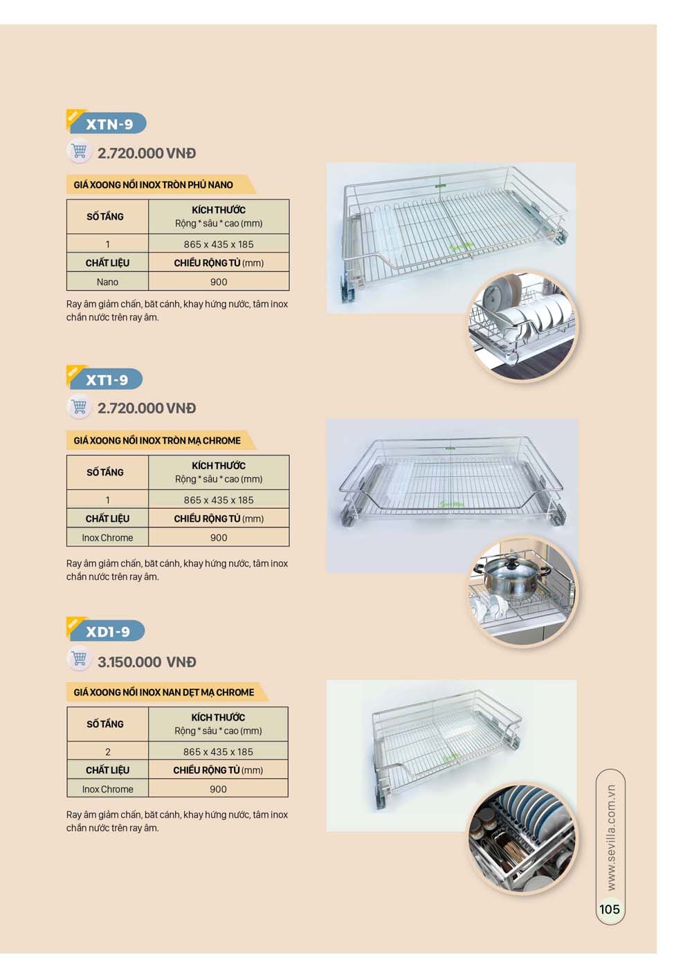 Catalogue Thiet bi nha bep SEVILLA 2024 53 1