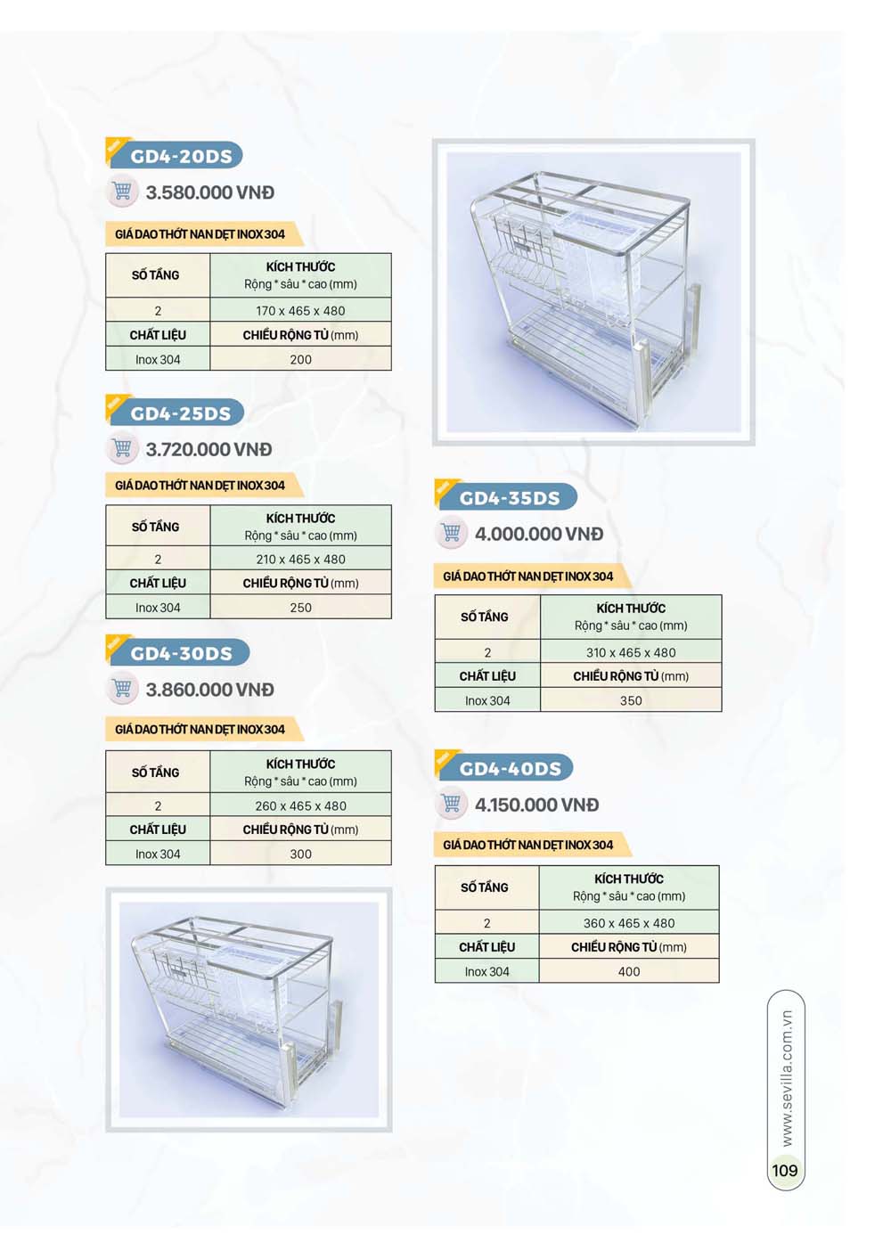 Catalogue Thiet bi nha bep SEVILLA 2024 55 1