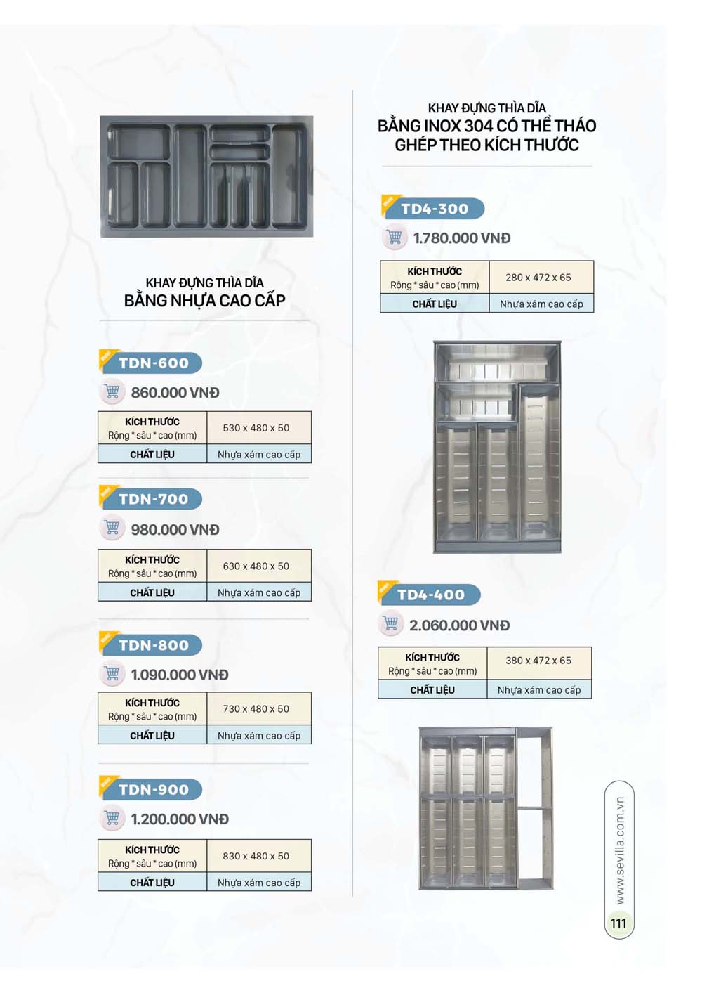 Catalogue Thiet bi nha bep SEVILLA 2024 56 1