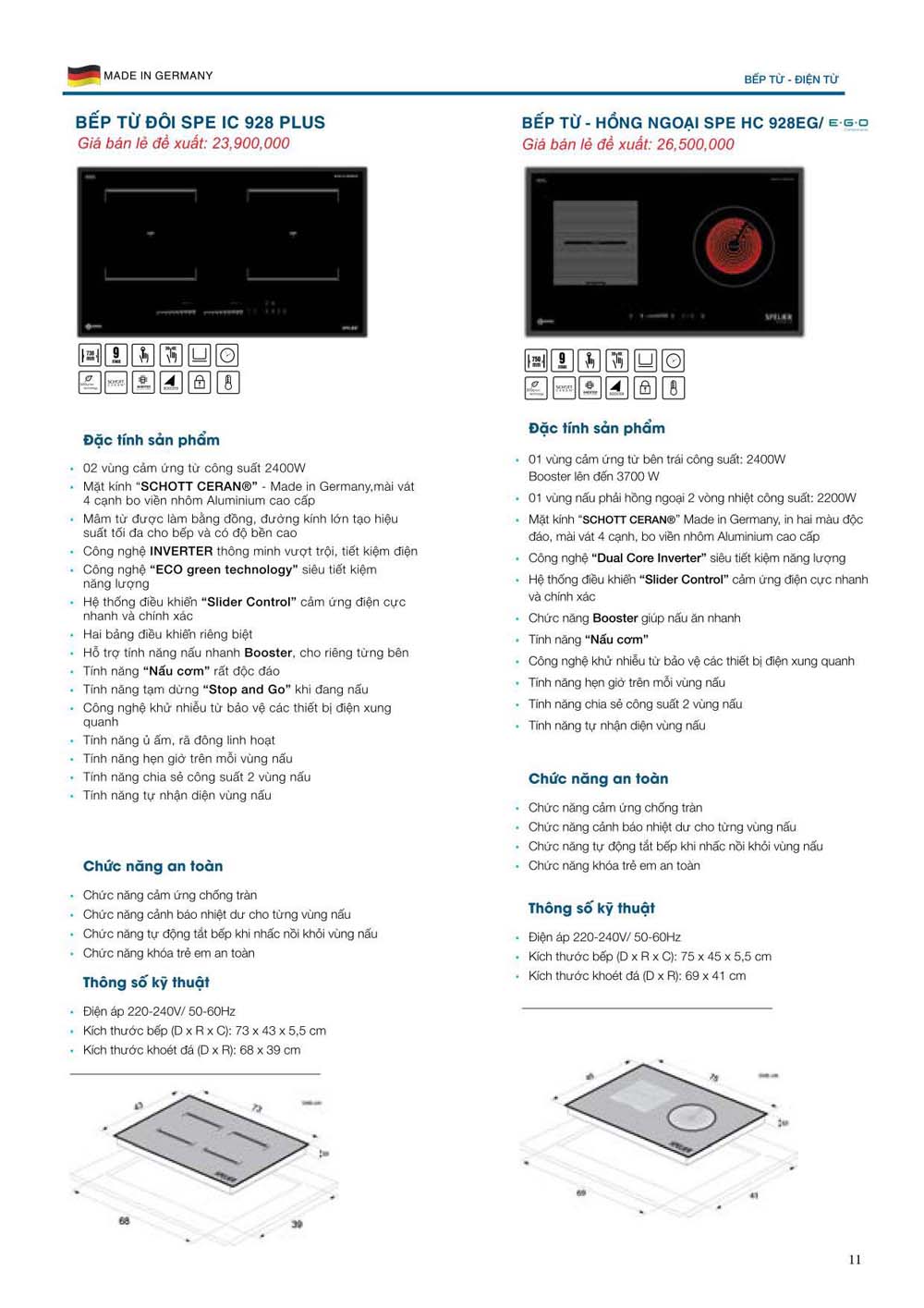 Catalogue Thiet bi nha bep SPELIER vuathietbi.com 11