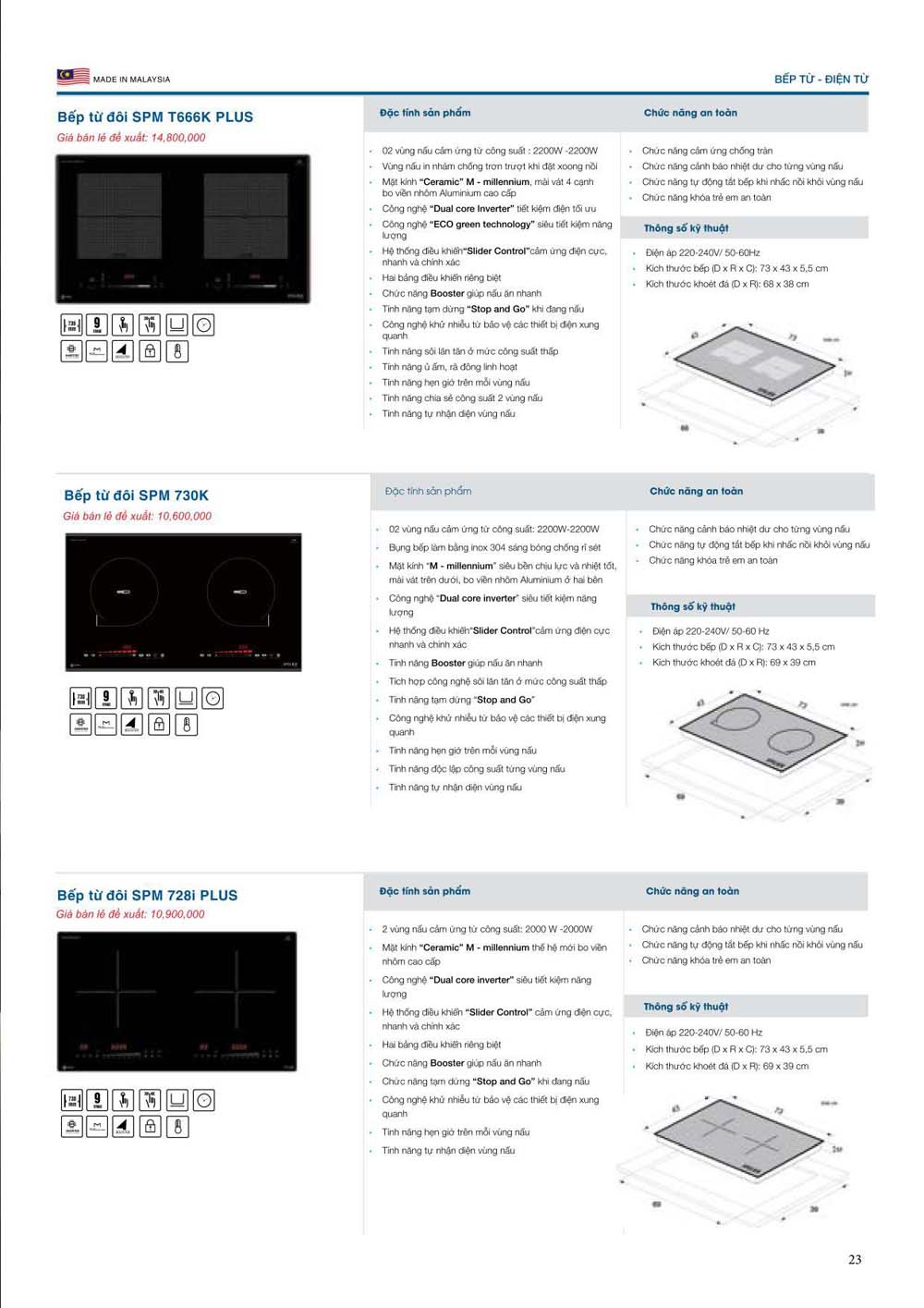 Catalogue Thiet bi nha bep SPELIER vuathietbi.com 23