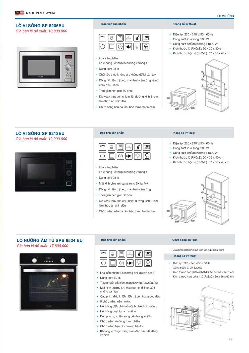 Catalogue Thiet bi nha bep SPELIER vuathietbi.com 35