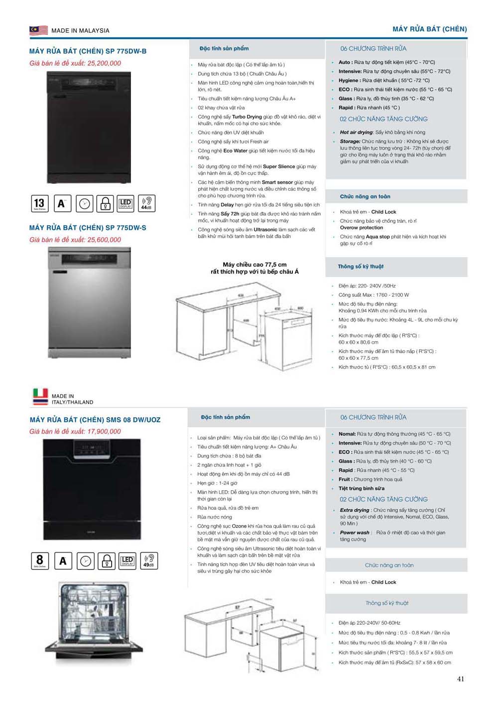 Catalogue Thiet bi nha bep SPELIER vuathietbi.com 41