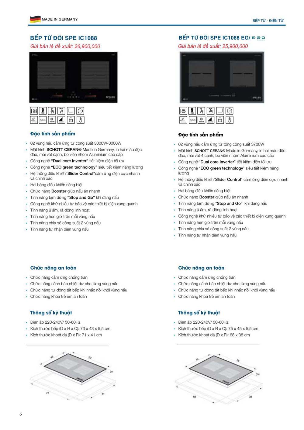 Catalogue Thiet bi nha bep SPELIER vuathietbi.com 6