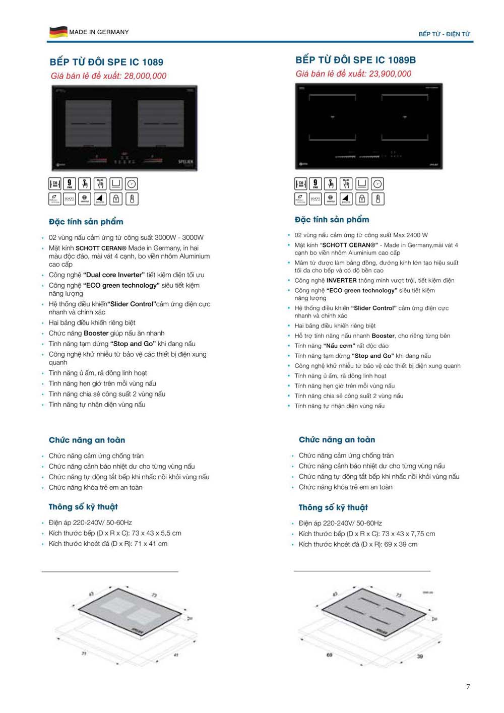 Catalogue Thiet bi nha bep SPELIER vuathietbi.com 7