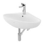 Chậu lavabo treo tường TOTO LW815CJW/F góc