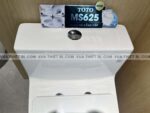 MS625DT8#XW - ẢNH THỰC TẾ Bồn cầu 1 khối TOTO nắp êm TC600VS - vuathietbi.com