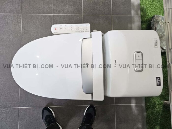 Bồn cầu thông minh INAX AC-1032 CW-H20VN nắp điện tử - Ảnh 9