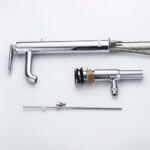 Vòi lavabo TOTO DL345A1R nóng lạnh cổ cao