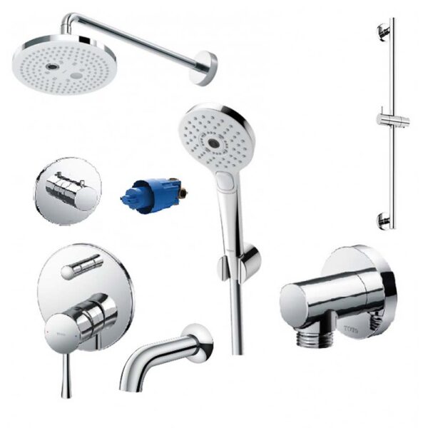 Vòi sen âm tường TOTO TBW01004A TBW01010A TBS02001B TBS02304B TBV01103B TBN01102B TBW01014B TBW01016B 3 Đường Nước