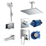 Vòi sen âm tường TOTO TBW08003A1 TBW02006A TBG10001B TBG10304VA TBN01001B TBV02103B TBN01102B TBW08010A 3 đường nước