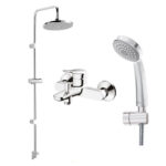 Vòi sen cây TOTO DM907CS TBS04302V DGH104ZR nóng lạnh