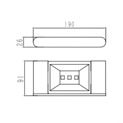 Bản vẽ kĩ thuật Kệ xà phòng HUGE H-B1226B