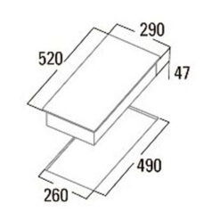 Bản-vẽ-kích-thước-Bếp-điện-đôi-CATA-TD-3002-BK-domino