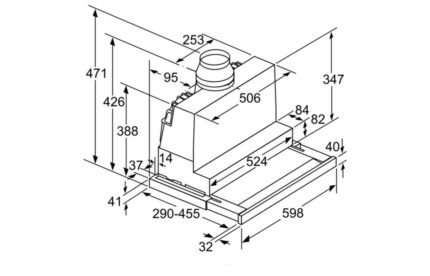 Bản-vẽ-kích-thước-máy-hút-mùi-Bosch-DFS067A51B