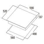 Bếp điện từ ba CATA TD 6003 BK (1)