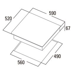Bếp điện từ ba CATA TD 6003 BK (1)