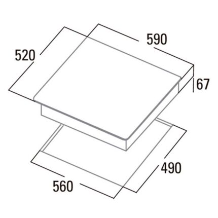 Bếp điện từ ba CATA TD 6003 BK (1)