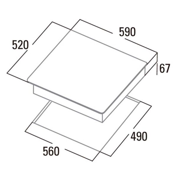 Bếp điện từ ba CATA TD 6003 BK (1)