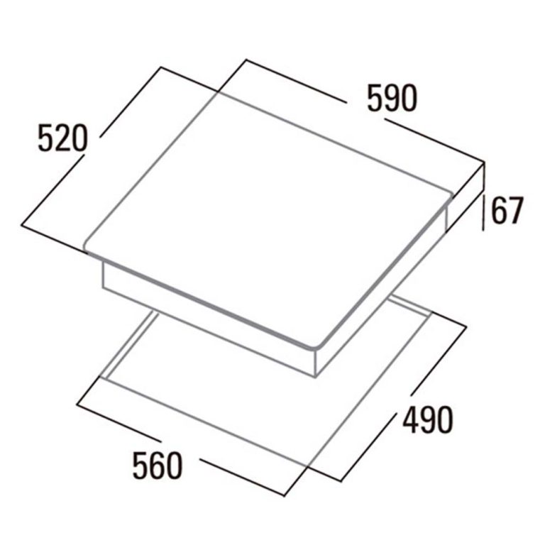 Bếp điện từ ba CATA TD 6003 BK (1)