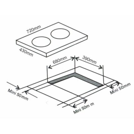 Bếp từ đôi ARBER AB2020NEW