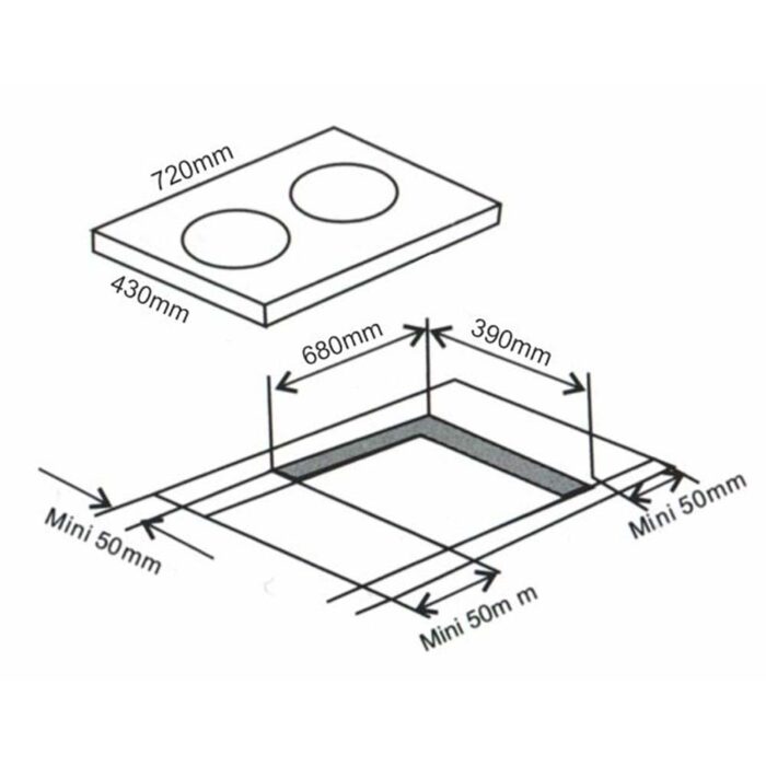 Bếp từ đôi ARBER AB2020NEW