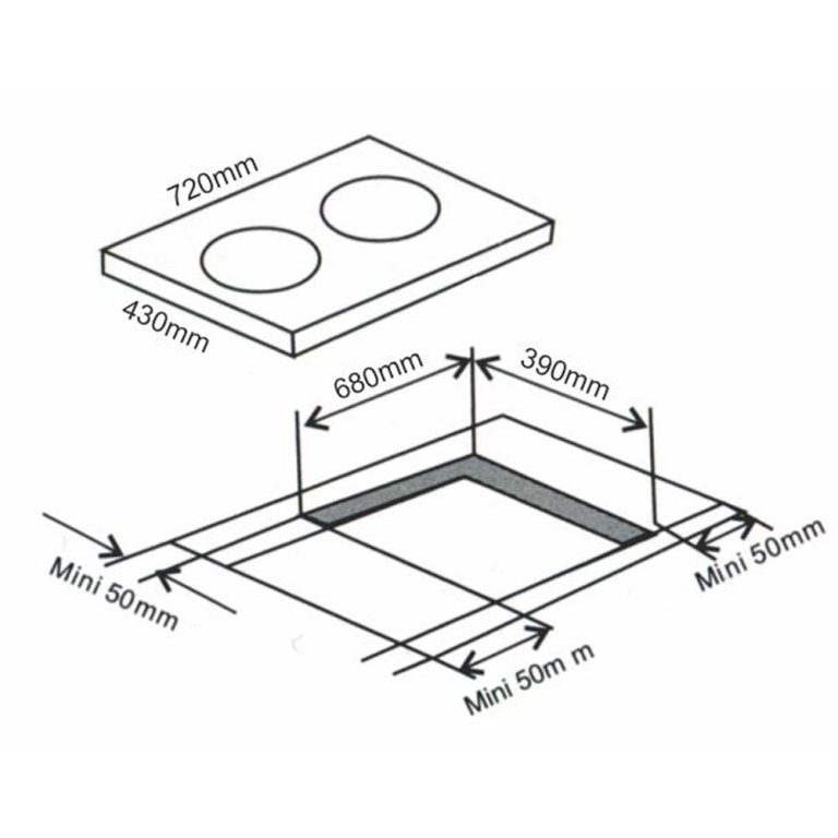 Bếp từ đôi ARBER AB675