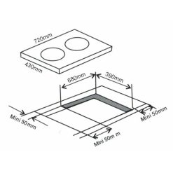 Bếp từ đôi ARBER AB998N