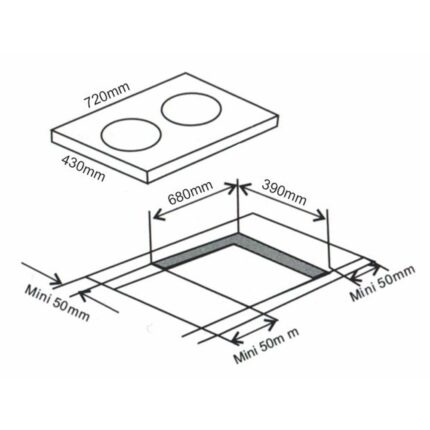Bếp từ đôi ARBER AB998N
