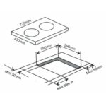 Bếp từ đôi ARBER FHT101