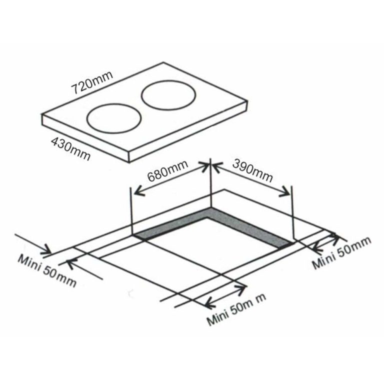 Bếp từ đôi ARBER FHT101