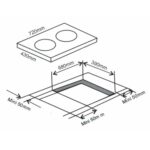 Bếp từ đôi ARBER FHT102
