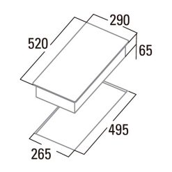Bếp từ đôi CATA ISB 3102 BK domino