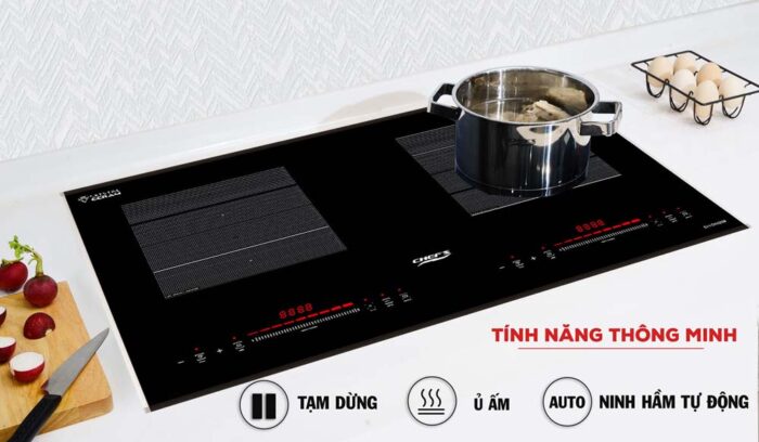 Bếp từ đôi CHEFS EH-DIH209