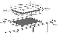 Bếp từ đôi CHEFS EH-DIH896 (1)