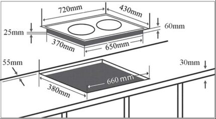 Bếp từ đôi CHEFS MID2009I (1)