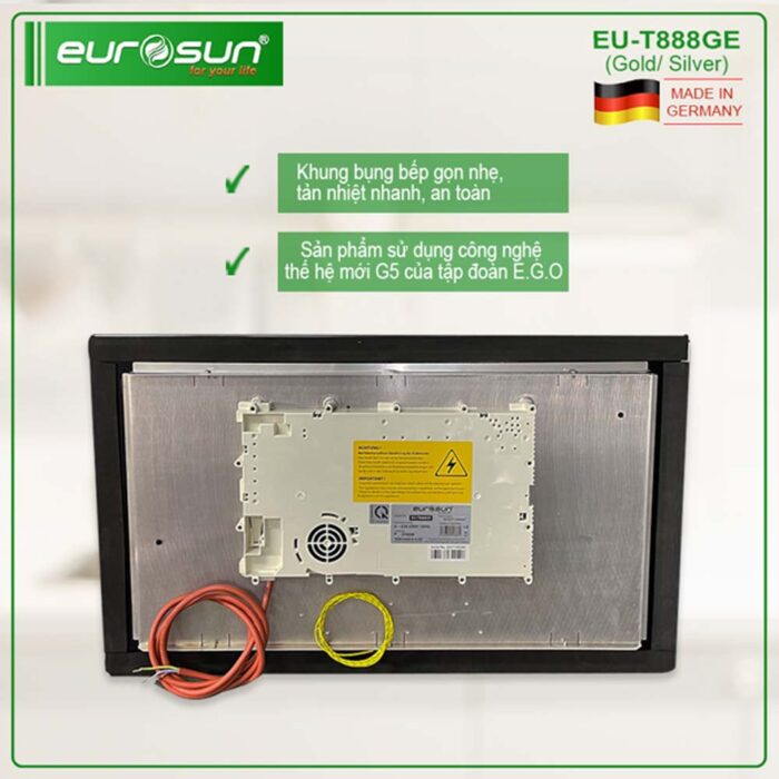 Bếp từ đôi EUROSUN EU-T888GE GOLD - Ảnh 4