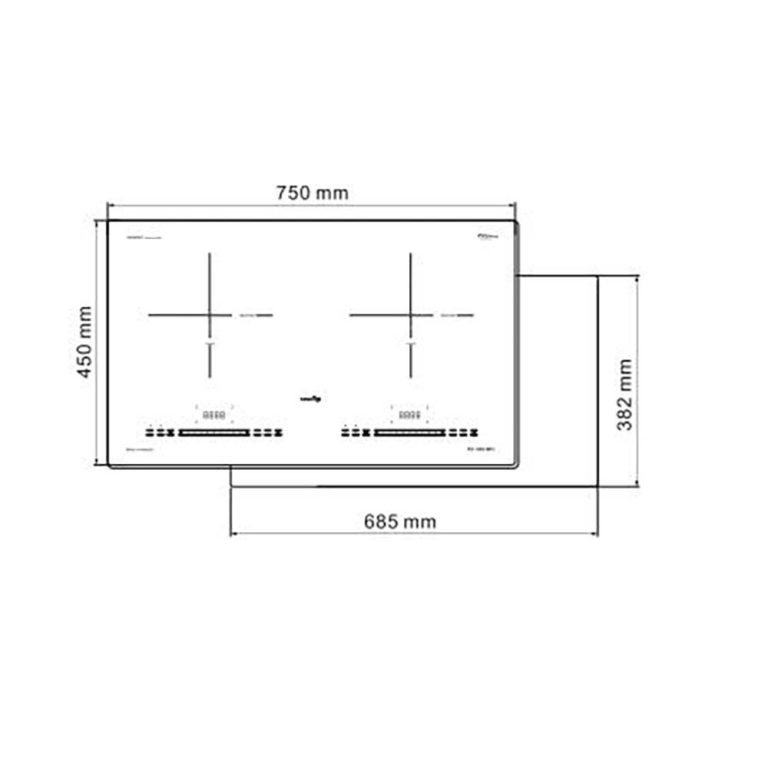 Bếp từ đôi FANDI FD-66PLUS (2)